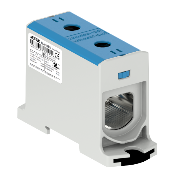 OTL240  niebieski 1xAl/Cu 35-240mm2 1000V AC/1500V DC Zacisk uniwersalny - MAA1240B10 - MOREK