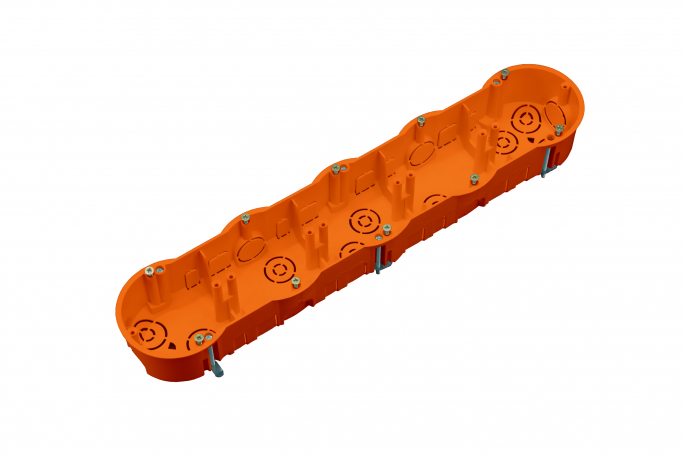 PUSZKA INSTALACYJNA PIĘCIOKROTNA DO PŁYT GIPSOWYCH PK 60  - A.0048P - PAWBOL