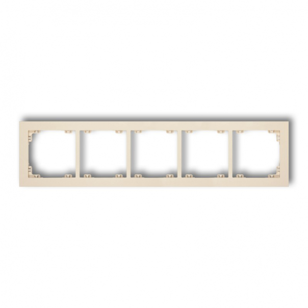 DECO; Ramka uniwersalna pięciokrotna - 1DR-5 - KARLIK
