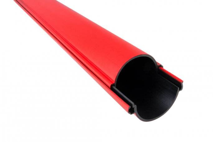 RURA OSŁONOWA DZIELONA CZERWONA ROS-D 160 C 3M - 11065 - TTPLAST