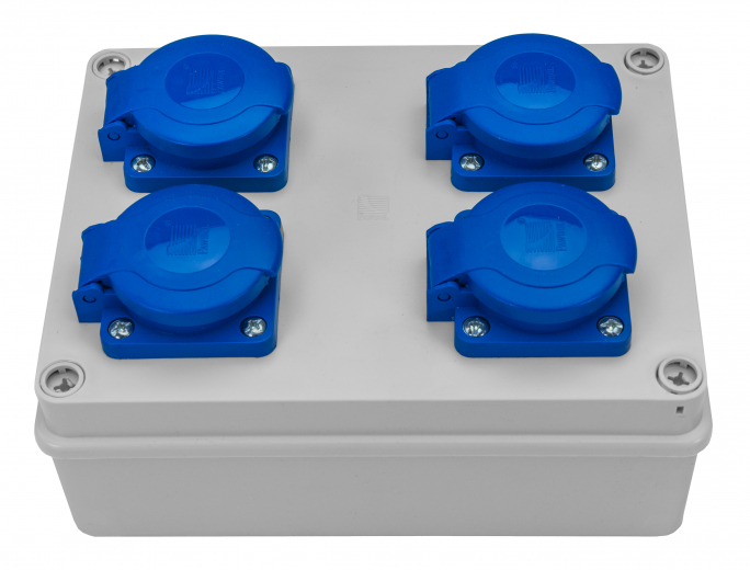 ROZDZIELNICA R-BOX 190, 4X250V - B.1203 - PAWBOL