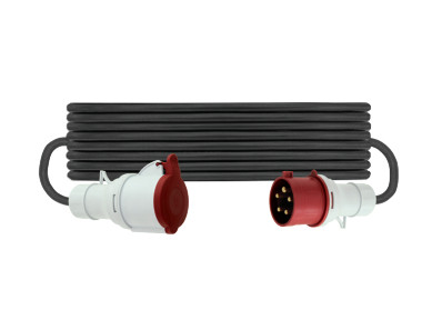 PRZEDŁUŻACZ SIŁOWY 32A, 5X4 MM IP 44. - B.1135-30 - PAWBOL