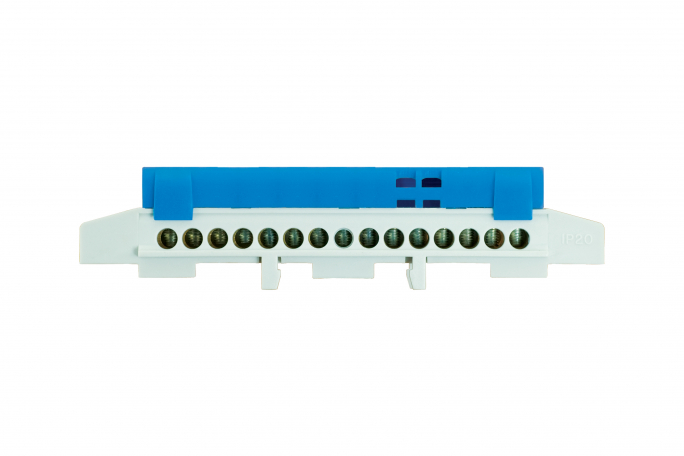 LISTWA ZACISKOWA - 15 IP20 NIEBIESKA - E.4171 - PAWBOL