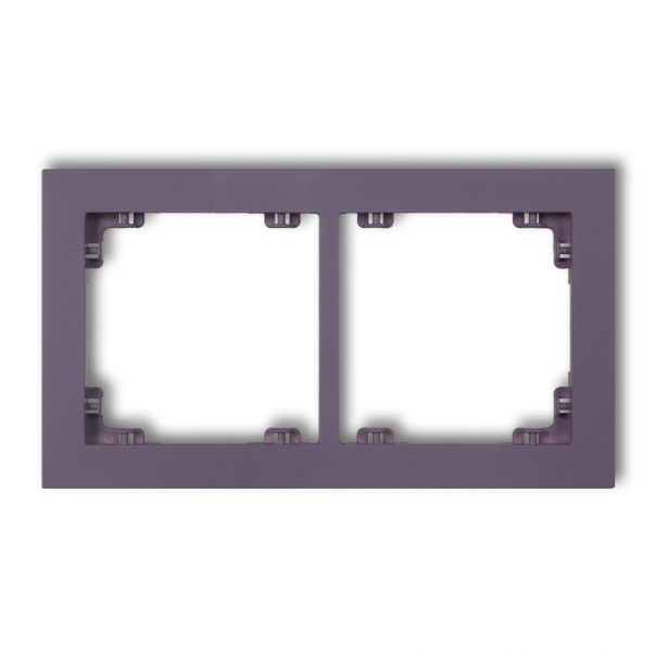 DECO PASTEL RAMKA 2-KROTNA MATT WRZOSOWY 50DR-2 - 50DR-2 - KARLIK