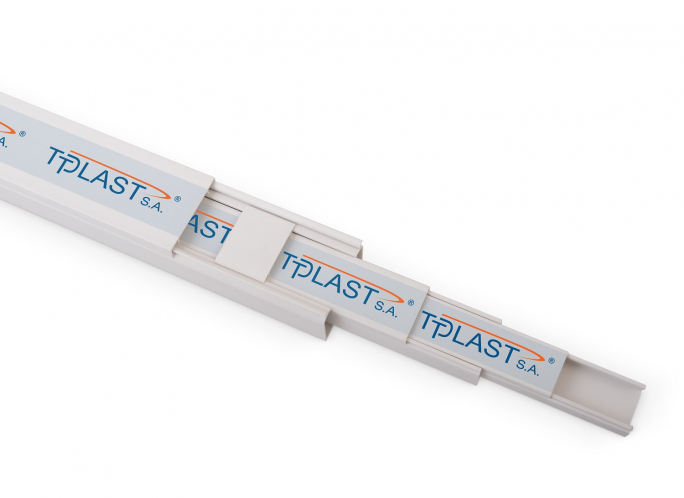 LISTWA KABLOWA 25X15 (2M) /60M/ - 10261 - TTPLAST
