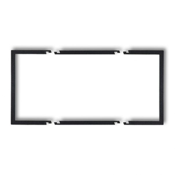 Ramka wypełniająca podwójna serii DECO - 12DRW-2 - KARLIK