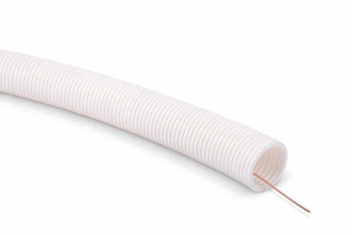PESZEL RURA KARBOWANA BEZHALOGENOWA RKSSHFP 32/26 PVC Z PILOTEM 50M 750N - 11650 - TTPLAST
