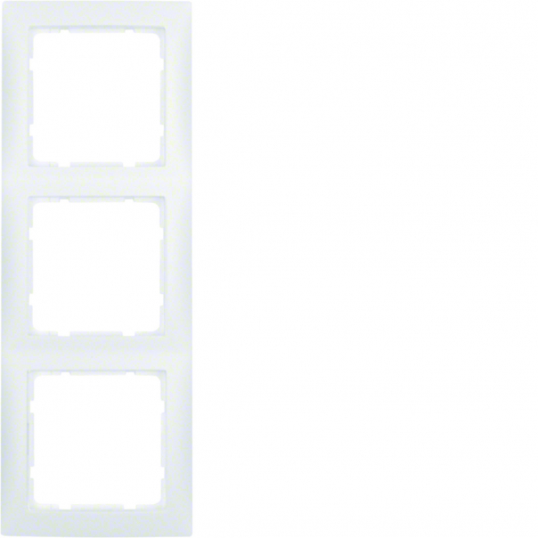 RAMKA 3-KROTNA, BIAŁY, MAT - 10139909 - HAGER
