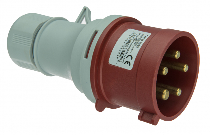 wtyczka siłowa 32A 5p - B.1032 - PAWBOL