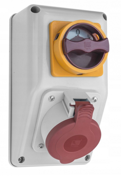 Rozdzielnica R-BOX KOMPAKT 1x32A/5p, wył. L/P - B.325/LP - PAWBOL