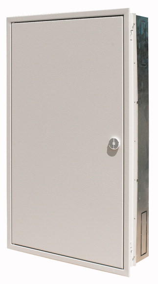 ROZDZIELNICA PODTYNKOWA, METALOWA, IP 30, Z WYPOSAŻENIEM NA 96 MOD. BP-U-3S-MES-600/7-ST - 143131 - EATON