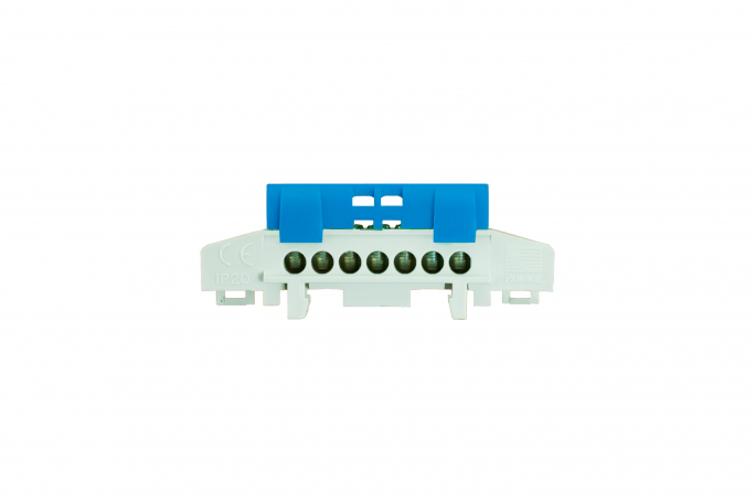 Listwa zaciskowa - 7 niebieska, IP 20 - E.4170 - PAWBOL
