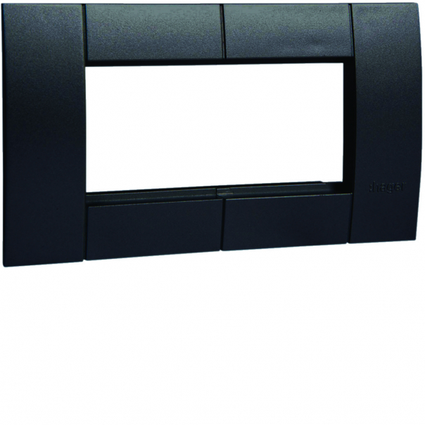 Adapter 2 pola 45x45 czarny - GT4529011 - HAGER