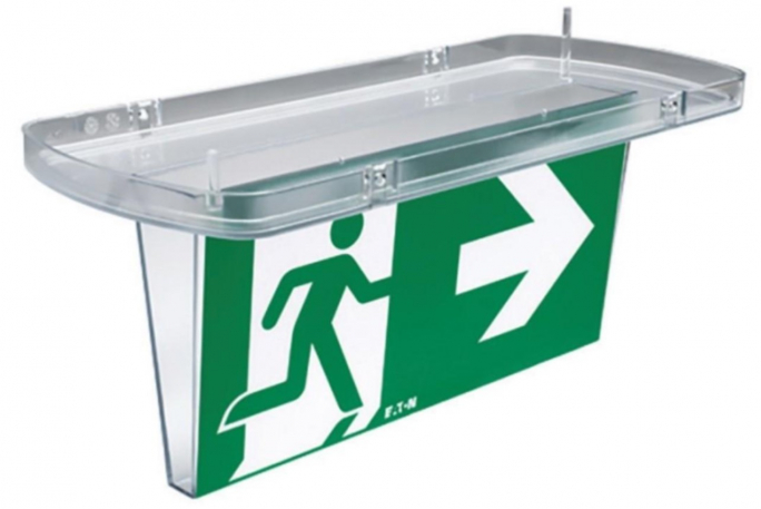 SafeLite, Klosz z plexi, strzałka w lewo / strzałka w prawo - SL2PPLR - EATON