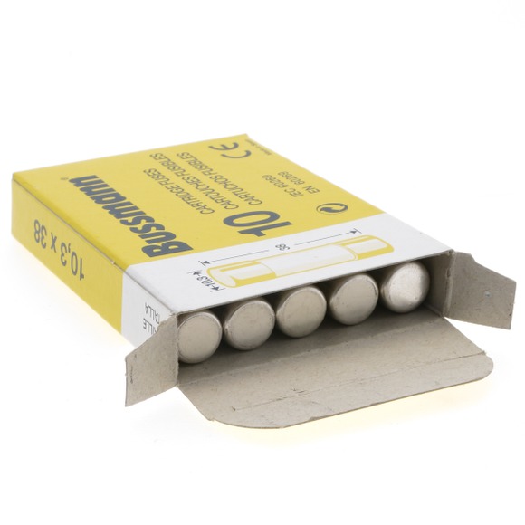 WKŁADKA BEZPIECZNIKOWA 10X38MM 8A 500VAC GL/GG ZWŁOCZNA IEC BUSSMANN - C10G8 - EATON