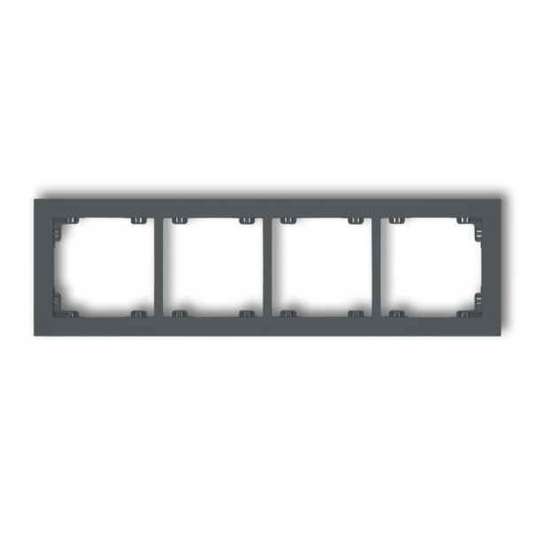 DECO METALIC RAMKA 4-KR.KARLIK - 28DR-4 - KARLIK