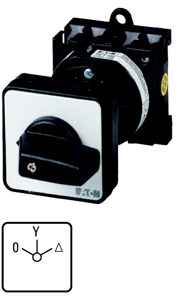 T0-4-8410/Z PRZEŁĄCZNIK GWIAZDA-TRÓJKĄT, WIELKOŚĆ T0 DO 20 A - 083929 - EATON