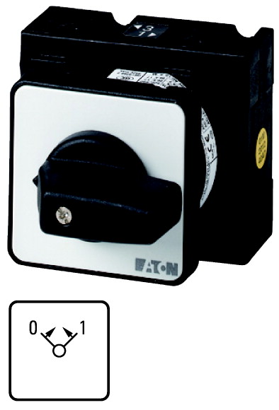 T0-1-15366/EZ ŁĄCZNIK STEROWNICZY (POWROTNY), WIELKOŚĆ T0 DO 20 A - 083945 - EATON