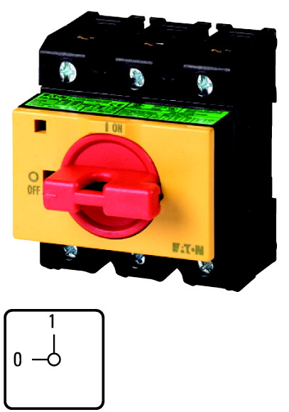P3-100/IVS-RT ROZŁĄCZNIK GŁÓWNY I ROZŁĄCZNIK AWARYJNY - 086185 - EATON