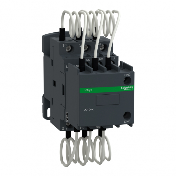 STYCZNIK DO BATERII KONDENSATORÓW 25KVAR CW. 230VAC - LC1DMKP7 - SCHNEIDER ELECTRIC