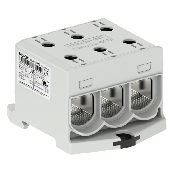 OTL150-3  szary 3xAl/Cu 25-150mm2 1000V AC/1500V DC Zacisk uniwersalny - MAA3150A10 - MOREK