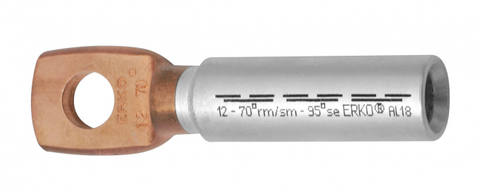 Końcówka Al-Cu szczelna ACK_12-300/1 - ACK_12-300/1 - ERKO