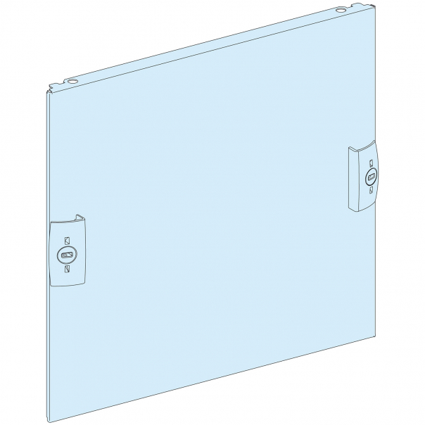 Rozdzielnice PrismaSet, płyta czołowa pełna 450mm przedział 300mm - LVS03817 - SCHNEIDER ELECTRIC