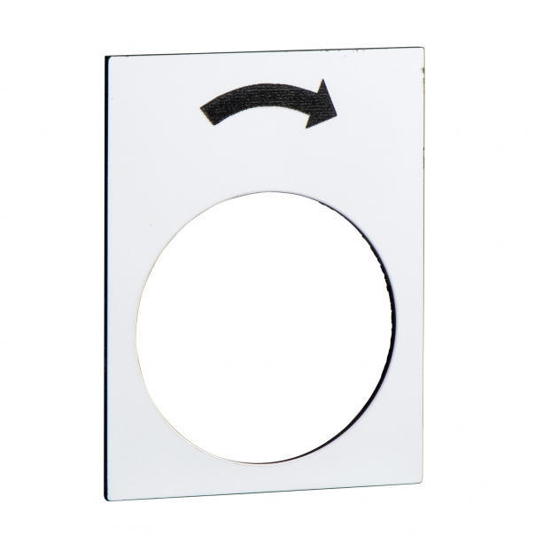 Harmony XAC Etykieta wymiary 30x40mm biała - ZB2BY4919 - SCHNEIDER ELECTRIC
