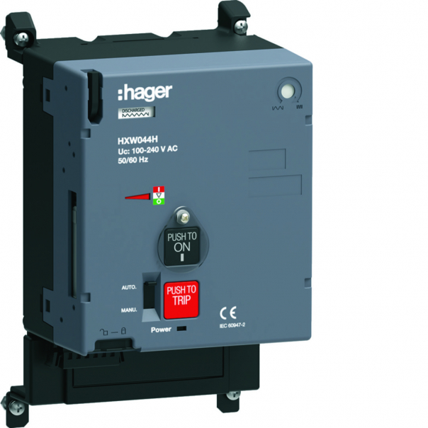 MCCB Napęd silnikowy x630/P630 110-240VAC bez Auto-Reset - HXW044H - HAGER