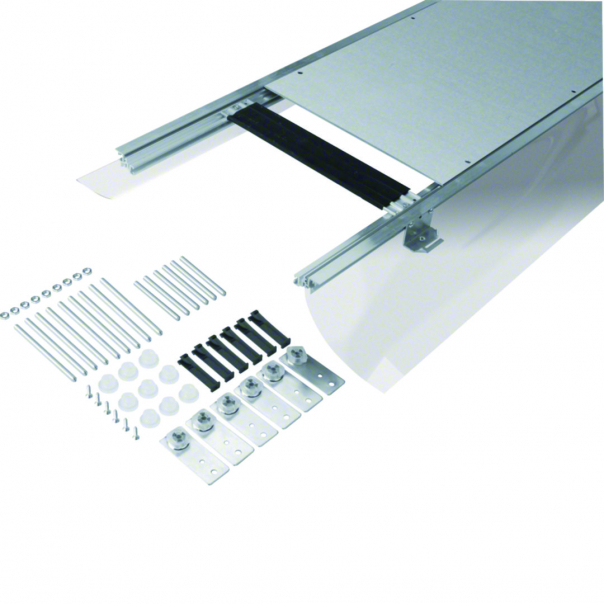 tehalit.BK Kanał współpoziomy boczna folia ochronna BKF 400x(105-150)mm stal - BKF400105 - HAGER