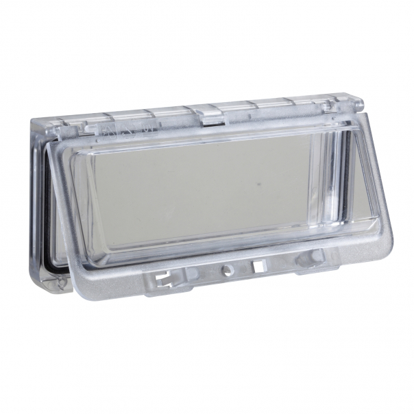 Spacial Okno plastikowe z przezroczystą pokrywą na zawiasach 78x 165x 25mm - NSYVA278MA - SCHNEIDER ELECTRIC