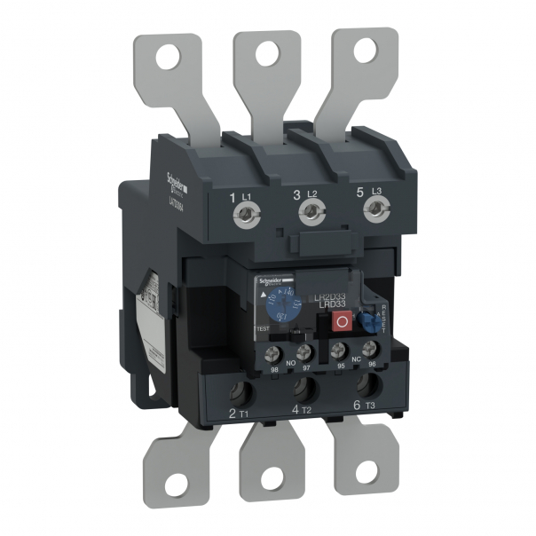 Przekaźnik przeciążeniowy cieplny TeSys LRD 110-140A klasa 10 zaciski śrubowe - LRD33696 - SCHNEIDER ELECTRIC