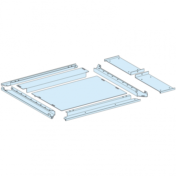 Rozdzielnice PrismaSet, płyta dławicowa dwuczęściowa IP30 650+150x 600mm - LVS08697 - SCHNEIDER ELECTRIC
