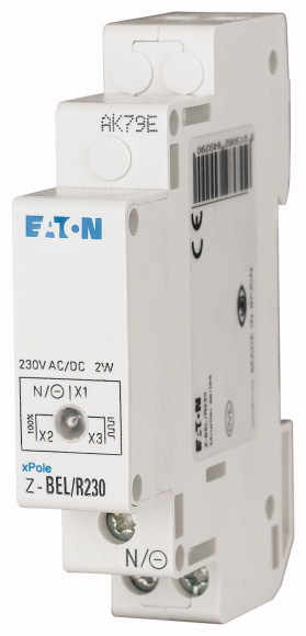 LAMPKA POJEDYNCZA Z F-CJĄ MIGANIA Z-BEL/G24 - 284932 - EATON