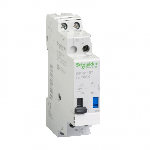 Przekaźnik impulsowy GC 16A 1NO 1NC 24VAC - GF1611B7 - SCHNEIDER ELECTRIC
