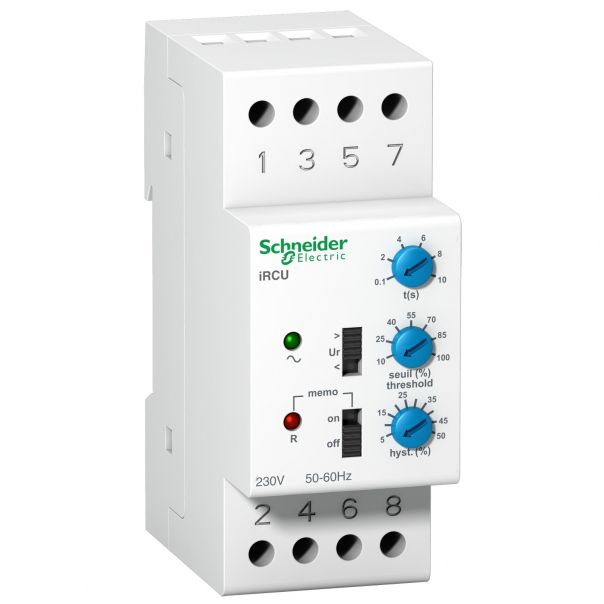 Przekaźnik kontroli napięcia Acti9 iRCU - A9E21182 - SCHNEIDER ELECTRIC