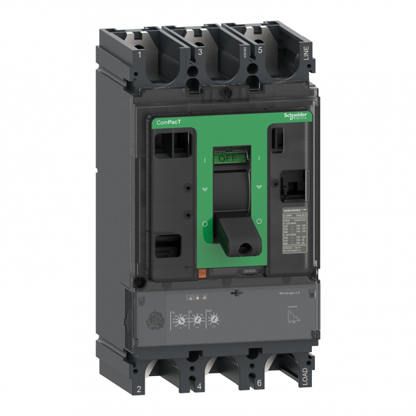 ComPacT NSX , wyłącznik NSX400F Mic2.3 400A 3P - C40F32D400 - SCHNEIDER ELECTRIC
