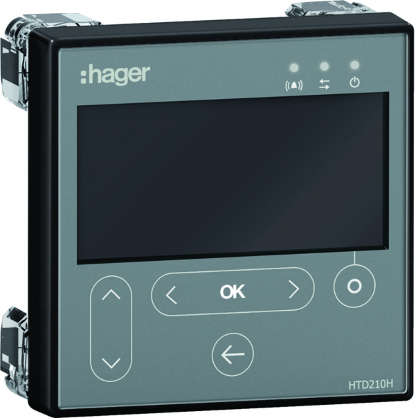 MCCB Wyświetlacz do wyłączników mocy h3+ Energy - HTD210H - HAGER