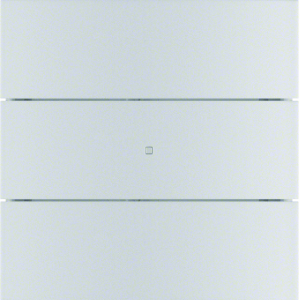 PRZYCISK POTRÓJNY KOMFORT ALUMINIUM B.IQ - 75163594 - HAGER