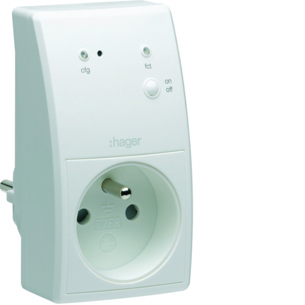 ZAŁĄCZAJĄCY ADAPTER GNIAZDKOWY 16A KNX RF QUICKLINK  - TRC270F - HAGER