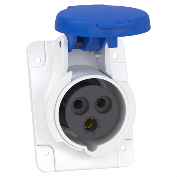 Gniazdo Pratika 16A 2P-E 200-250V IP44 50-60Hz - PKY16F423 - SCHNEIDER ELECTRIC