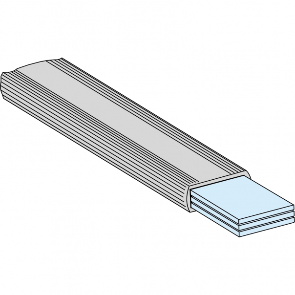 Rozdzielnice PrismaSet, izolowana szyna elastyczna 24x5 L=1800mm - LVS04746 - SCHNEIDER ELECTRIC
