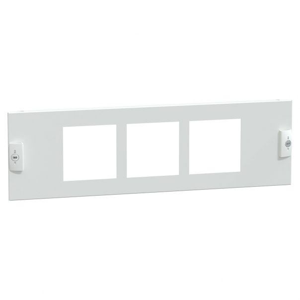 Rozdzielnice PrismaSet, płyta czołowa z otworami do liczników 96x96mm - LVS03911 - SCHNEIDER ELECTRIC