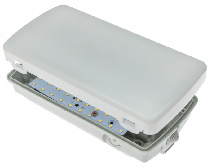 Opawa SEZAR LED SLIMIP65biał.mat, b.neutr.13W - D.3129-BN-13W - PAWBOL