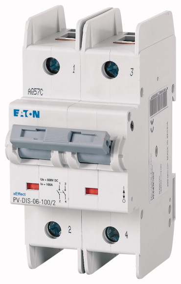 ROZŁĄCZNIK MODUŁOWY DC PV-DIS-06-63/2 - 179257 - EATON