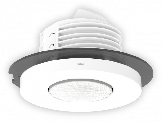 CZUJNIK RUCHU PIR SUFITOWY P/T 360&deg; 2300W 12-13 m IP20  BIAŁY SNAPFIT 353-601111 - 353-601111 - NIKO