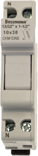 PODSTAWA WKŁ. CYL. 10X38, 1P+1N, 32A, 690 VAC CHM1DNU - CHM1DNU - EATON
