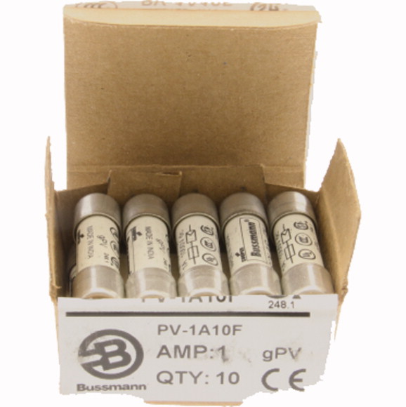 1A 1000VDC WKŁADKA CYLINDRYCZNA 10X38 DO PV PV-1A10F - PV-1A10F - EATON