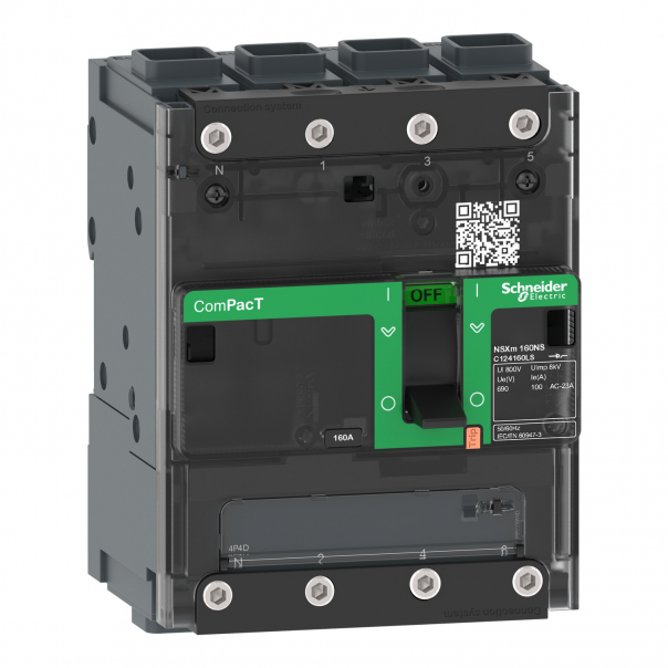 ComPacT NSXm , rozłącznik NSXm 50NA 4P EverLink - C114050LS - SCHNEIDER ELECTRIC