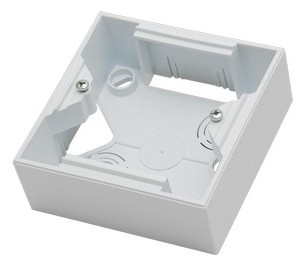 Puszka instalacyjna do serii SONATA pojedyncza Wysokość 32mm BIAŁY MAT SONATA - PNP-1R/75 - OSPEL
